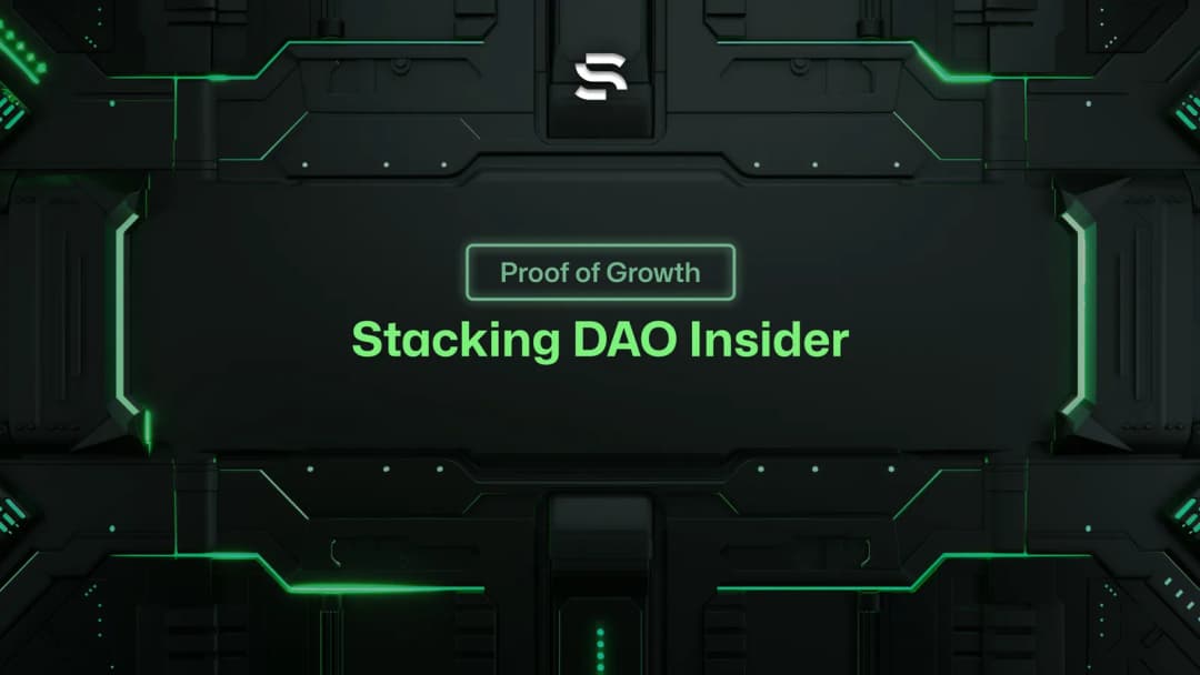 Proof of Growth: What SIP-031 Is and How It Will Accelerate Stacks Growth
