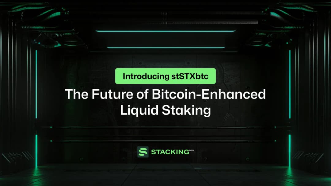 Introducing stSTXbtc: The Future of Bitcoin-Enhanced Liquid Staking