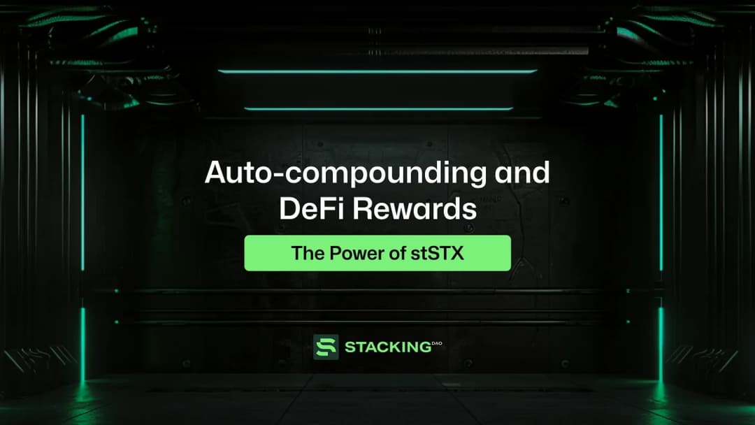 Auto-compounding and DeFi Rewards: The Power of stSTX
